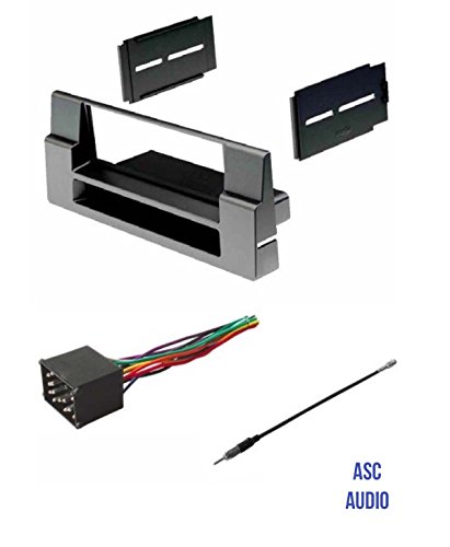 ASC Car Stereo Install Dash Kit, Wire Harness, and Antenna Adapter for installing