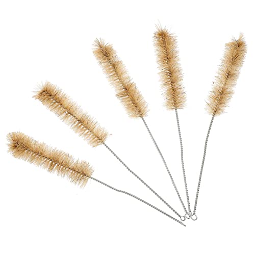 BCOATH 10Pcs Durable Tube Cleaning Brushes for Labs Nylon Material for Test Tube Lab Equipment with Hanging Design