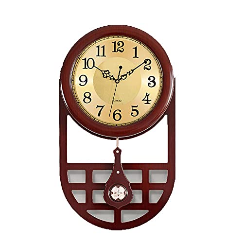 Horloge murale rétro calendrier quartz Polaris cadran 30cm