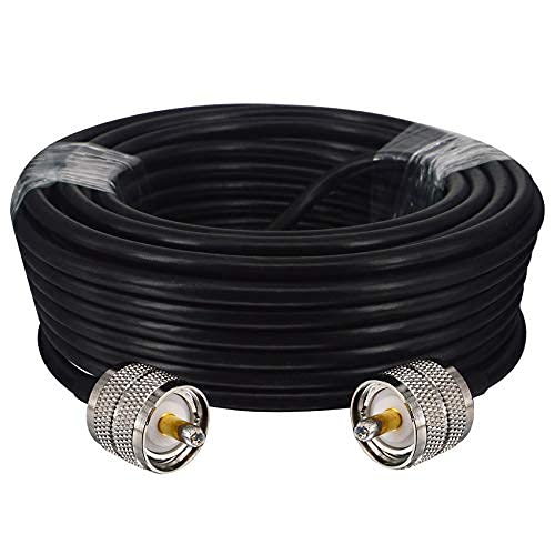 Câble Antenne CB RG58 PL259 10m pour éliminer les pertes de signal du scanner
