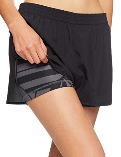 Adidas - D2m Woven, Pantaloncini Donna