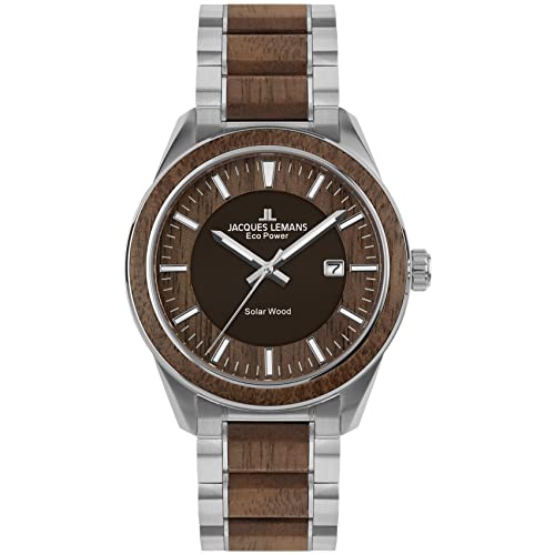 Montre Jacques Lemans Eco Power 1-2116H montre homme solaire noire