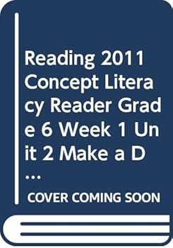 Paperback Reading 2011 Concept Literacy Reader Grade 6 Week 1 Unit 2 Make a Difference! Book