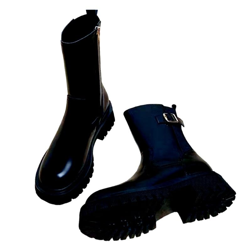 Womens fashionable boots - Slip-resistant and durable - Suitable for daily outdoor use commuting and shopping