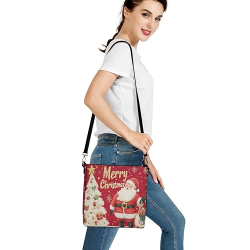 Image of HUGS IDEA Hoho Bag for Women Crossbody Purse Leather Handbags Laides Shoulder Bags