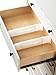 Whitmor Adjustable Organizers Drawer Dividers, Set of 2, White