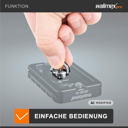 Walimex Pro Vis De Fixation De 'appareil Photo 14 Pouce - vue 6