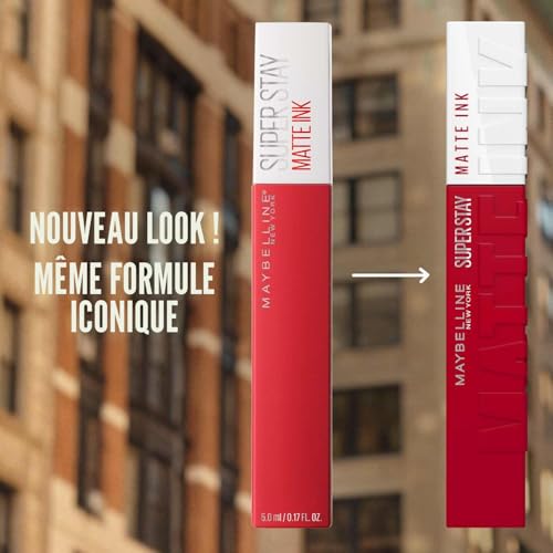 Maybelline New York Superstay Matte Ink Rouge à Lèvres Mat Ruler 80 5ml