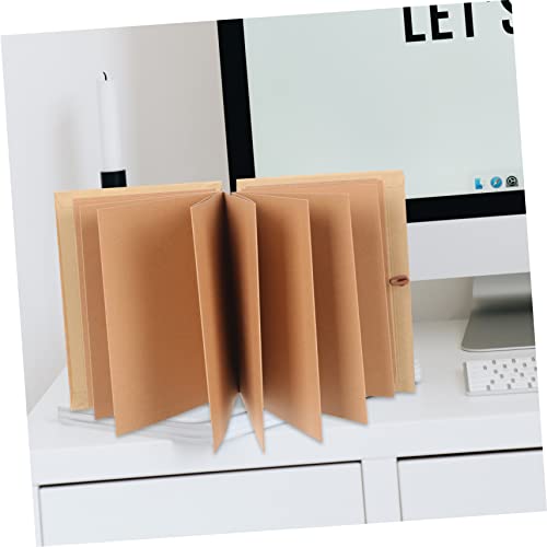 Corhad Accordion Album Kids Picture Frame Kids Scrapbook Photo Album For Kids Craft Paper Photo Book Embellishments For Crafting Memory Photo Book Guestbook Grey Board Student Foldable #TOP4