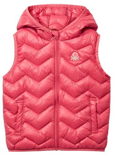 United Colors of Benetton Gilet 21ingj00h Chaqueta, Rosa, 5 años para Niñas