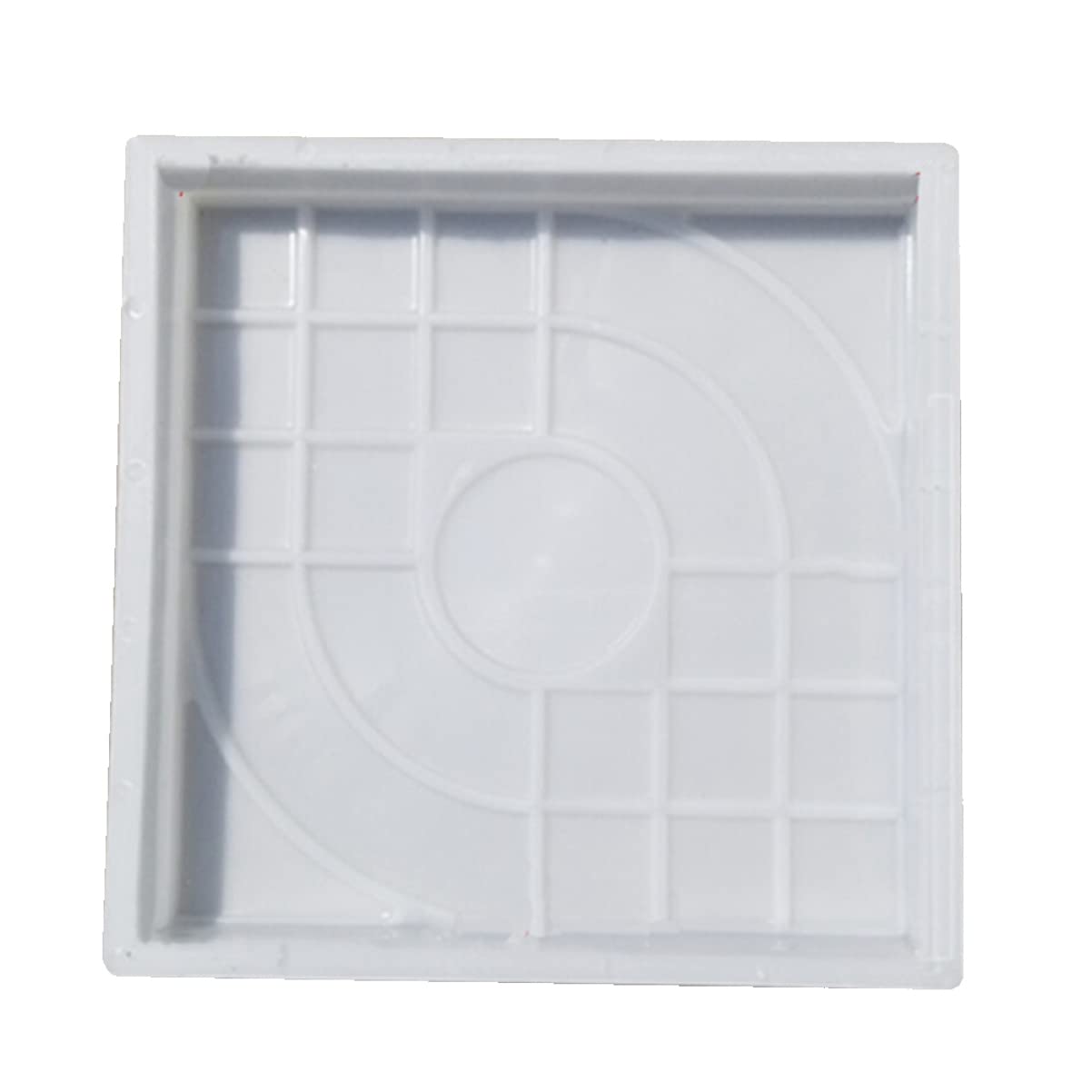 Stampo Per Pavimentazione in Cemento Riutilizzabile 13.8X13.8X2.4 Pollici Stampi Per Mattoni Colorati in Plastica Per Fai Da Te Cortili Percorsi Pedonali Facile Da Pulire