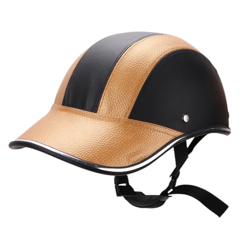OATIPHO 1 Pc Casco de Beisbol Casco Unisex al Aire Libre Cascos de Montar Cascos Black