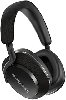 Bowers & Wilkins Fones de ouvido Bluetooth com cancelamento de ruído sem fio Px7 S2 (preto)
