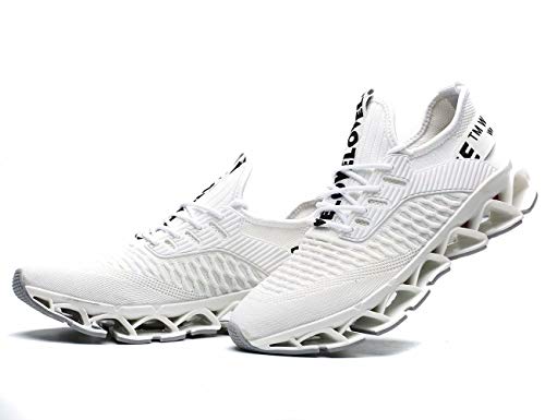 Image of Vooncosir Mens Running Shoes Breathable Walking Blade Non Slip Athletic Tennis Shoes Lightweight Fashion Sneakers