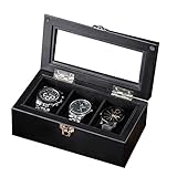 【Sicher und langlebig】Das Retro-Stil Hardware-Schloss-Design ist sicher und langlebig; die Unterseite hat eine stoßfeste Dichtung, die fest ist und nicht leicht zu bewegen ist.