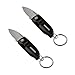 munkees 2 x nóż składany I, breloczek do kluczy, scyzoryk, stal nierdzewna, czarny, podwójne opakowanie, 25149