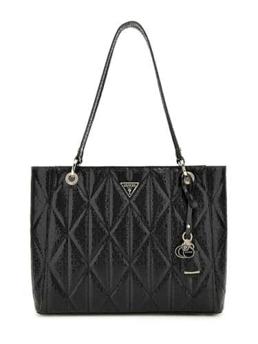 GUESS Bolsa Aldina Noel, preta, Preto, One Size