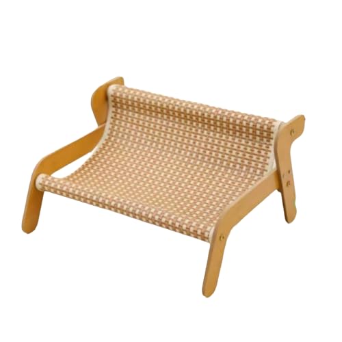 ペットベッド 猫 爪研ぎベッド つめとぎ 猫 猫 ソファ 組み立てが簡単 耐荷重密度のボードフレーム 欠けなし 猫用ソファ兼つめとぎベッド 小型 大型猫対応 通気性 滑り止め 洗える 猫用家具 絶妙なデザインで快適な睡眠と爪研ぎを可能に (ラタンマット)