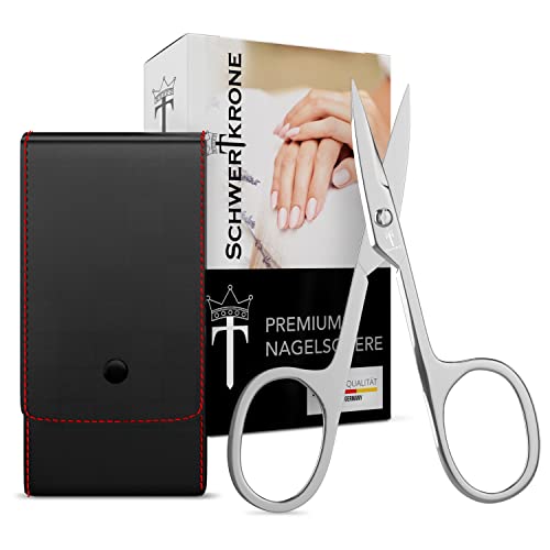 Preisvergleich Produktbild Schwertkrone Nagelschere Made in Germany mit Etui