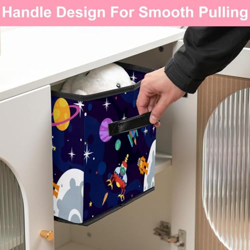 Boîte de rangement pliable cube espace pour chambre d'enfant - 7