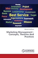 Marketing Management: Concepts, Theories And Practices 3659699357 Book Cover