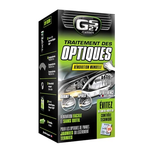 GS27 - Kit de Rénovation Optiques - Set Rénove Phare...