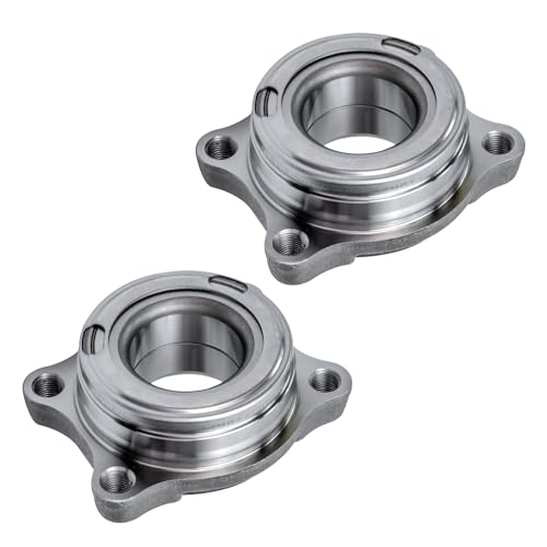 Image of Detroit Axle - Pair Front Wheel Bearing Modules Assembly for Infiniti G35