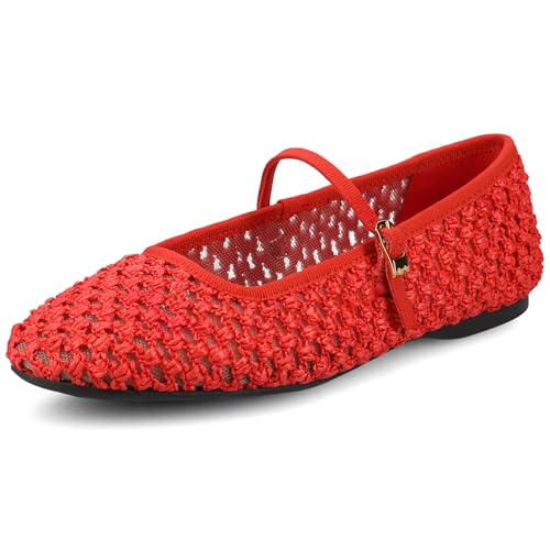 Birdies Hummingbird Women’s Slip-On Ballet Flats, Comfortable Shoes, Airy, All-Day Wear
