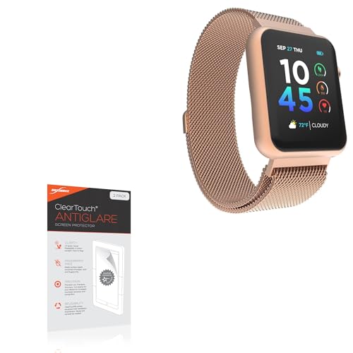 BoxWave Screen Protector Compatible With iTouch Air 4 Smartwatch (46cm) (196540353970) - ClearTouch Anti-Glare (2-Pack), Anti-Fingerprint Matte Film Skin