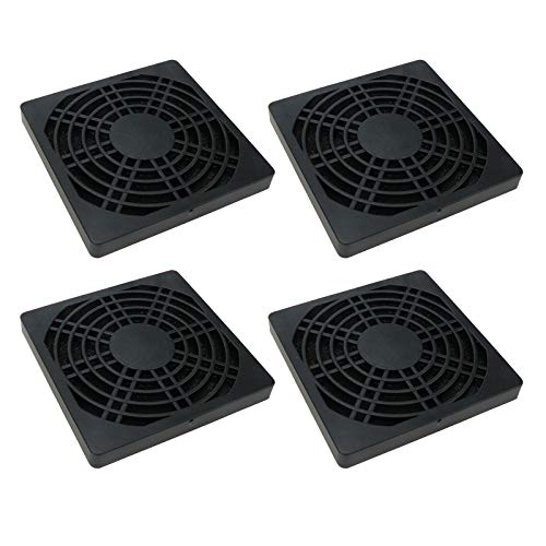 Tsnamay 3.15inch/80mm Fan Dust Filter PC Cooler Fan Filter Dustproof Cover Computer Case Mesh 4PCS