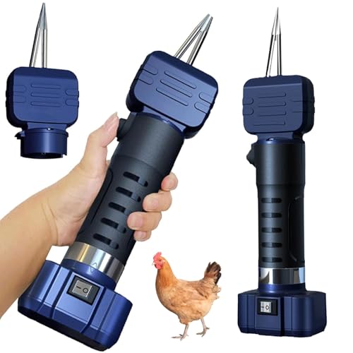 Máquina eléctrica para desplumar pollo, herramienta portátil para quitar plumas, 12000 rpm, totalmente automática, para aves de corral, pavo, pato, ganso