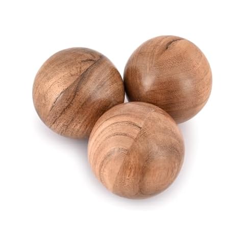 Indus Lifespace Acacia Wood Round Balls Set Cover