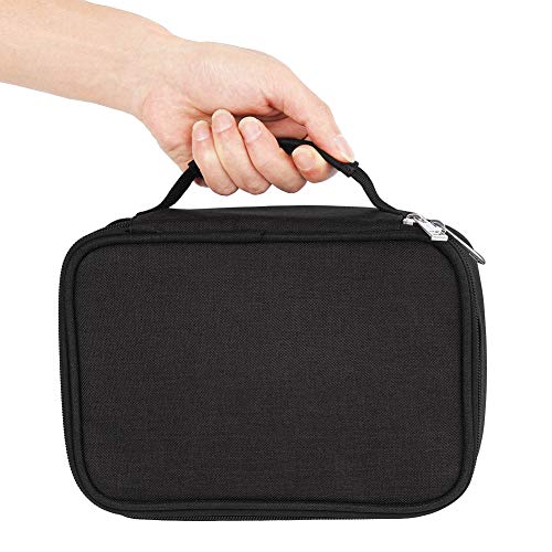 Preisvergleich Produktbild Federmäppchen mit 72 Fächern, großes Fassungsvermögen, Stifteetui, für Buntstifte Schwarz