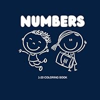 Children&rsquo;s Number Color and Trace Activity Book