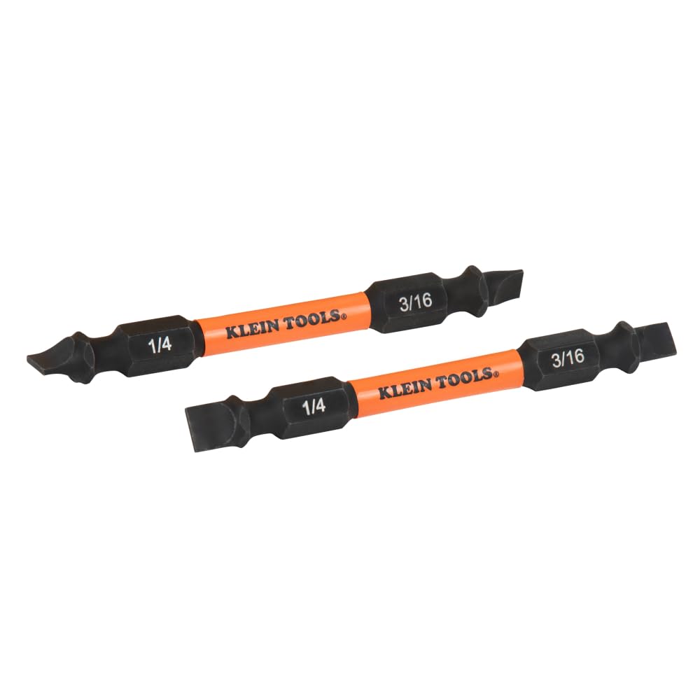 Klein Tools Replacement Bit - 3/16 & 1/4 Slotted -1 Klein Tools Replacement Bit - 3/16 & 1/4 Slotted -1