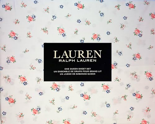 Home Collection Luxurious Cooling Sheets- Deep Pockets fit up to 16 - Wrinkle Free 100% Cotton-Hotel Quality 4pc Sheet Set (Sophia Queen (U.S. Standard))