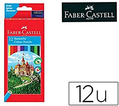 Faber Castell 537660 Matita Esagonale, 12 Pezzi