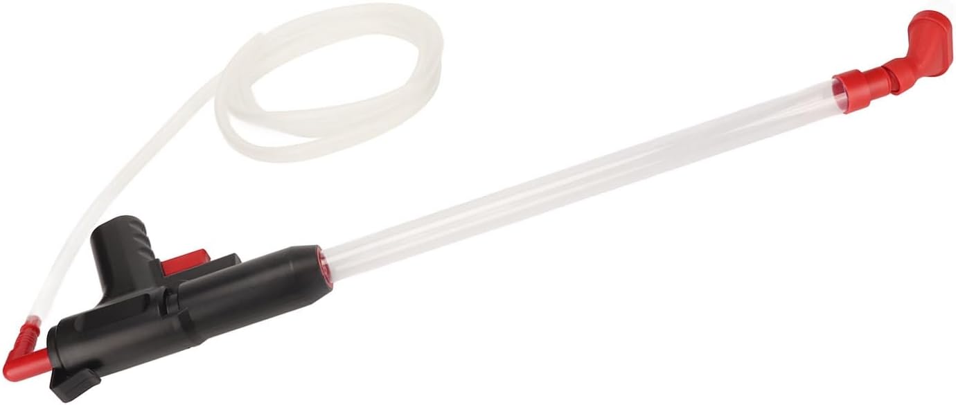 Semme Aquarium Gravel Cleaner Kit with Duck Beak Suction Port Manual Fish Siphon Vacuum Cleaner for Effortless Sand and Changer