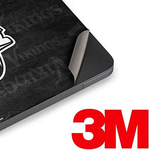 Skinit Decal Laptop Skin Compatible with MacBook Air 13in Retina (2018-2019) - Officially Licensed NFL Minnesota Vikings Black & White Design