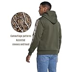 Leidowei Men's Camo Outfitter Fleece Hoodie Pullover Long Sleeve Casual Sweatshirt with Pocket - Image 4