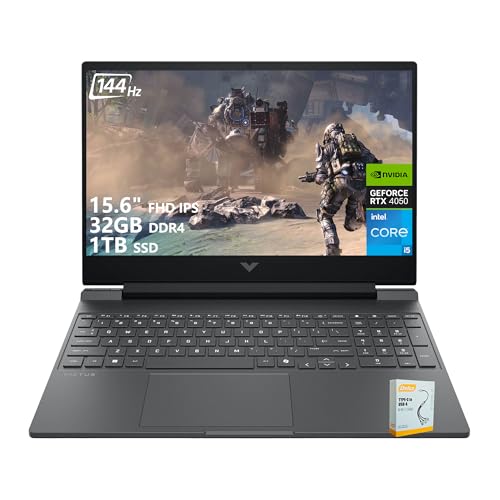 HP Victus �Q�[�~���O�m�[�g�p�\�R�� | 15.6�C���` FHD IPS 144Hz �A���`�O���A | Intel 8-Core i5-13420H (>i7-12650H) | 32GB DDR4 1TB SSD | GeForce RTX 40
