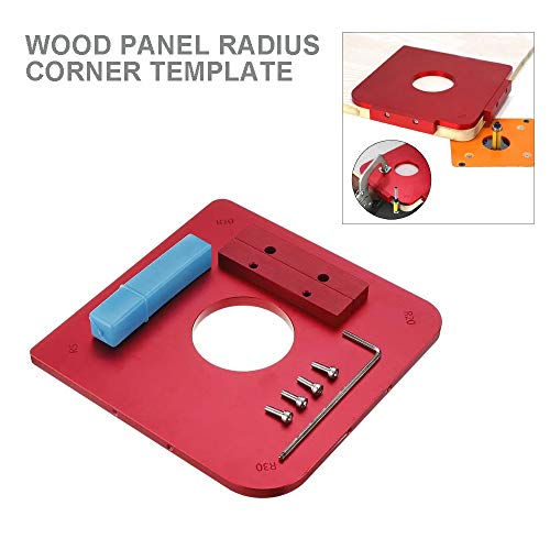 Herramientas de carpintería router plantilla de radio para renovar muebles de madera 3