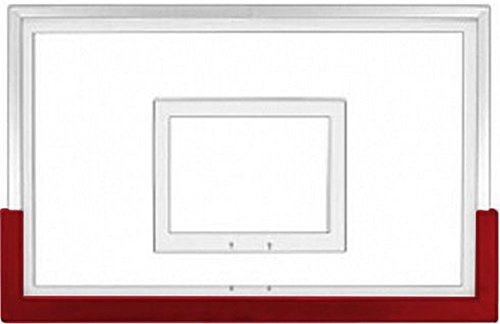 First Team TuffGuard 60-Inch Basketball Backboard Padding Color: Scarlet
