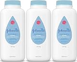 Johnson’s Baby Powder with Naturally Derived Cornstarch Aloe & Vitamin E, Hypoallergenic (Value Pack