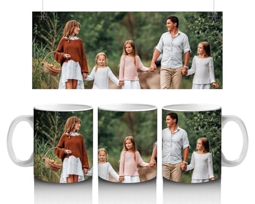 Genérico Taza Personalizada con 1 a 3 Fotos y Texto - Regalo Único y Original para Sorprender en Cumpleaños, Aniversarios, Días Especiales, Día de la Madre, Padre, o cualquier Ocasión Especial Genérico Taza Personalizada con 1 a 3 Fotos y Texto - Regalo Único y Original para Sorprender en Cumpleaños, Aniversarios, Días Especiales, Día de la Madre, Padre, o cualquier Ocasión Especial