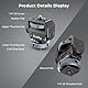 SMALLRIG Kamera-Monitorhalterung Lite mit Blitzschuh, 360° schwenkbar und 180° neigbar, Halterung für Feldmonitor Tragkraft von 90° Neigung 3,2 kg-3809B