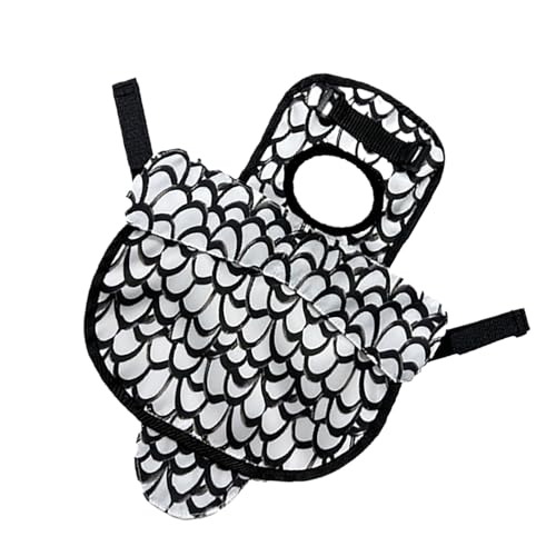 Selas Para Galinhas | Vestuário Respirável Para Aves | Roupas de Sela Reutilizáveis e Confortáveis p