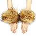 Furry Wrist Cuff – Plush Faux 35x14cm | Luxury Artificial Wristbands Winter Arm Warmers Soft Sleeves | Stylish Cold Weather Accessory For Outdoor Fashion Events Parties Travel