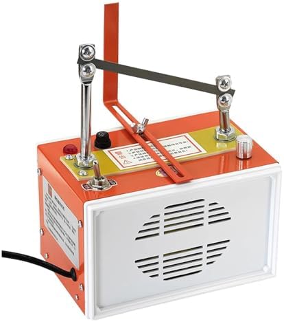 Electric Rope Cutter, Adjustable Temperature Hot Knife Thermal Blade 0-800℃, Bench Mount Cutting Tool Kit for Fabric Braid Webbing and Belting
