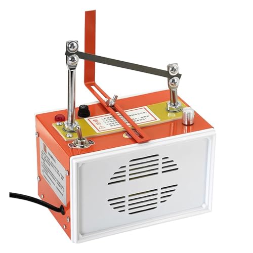 JXYQ Electric Rope Cutter Hot Knife - 0-800℃ Thermal Blade for Cutting Fabric, Webbing, and Belting - Bench Mount Tool